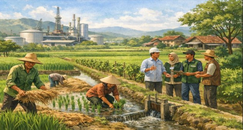 EMCL dan Yayasan ELSAL Indonesia Kembangkan Praktik Pertanian Cerdas Iklim di Kabupaten Tuban
