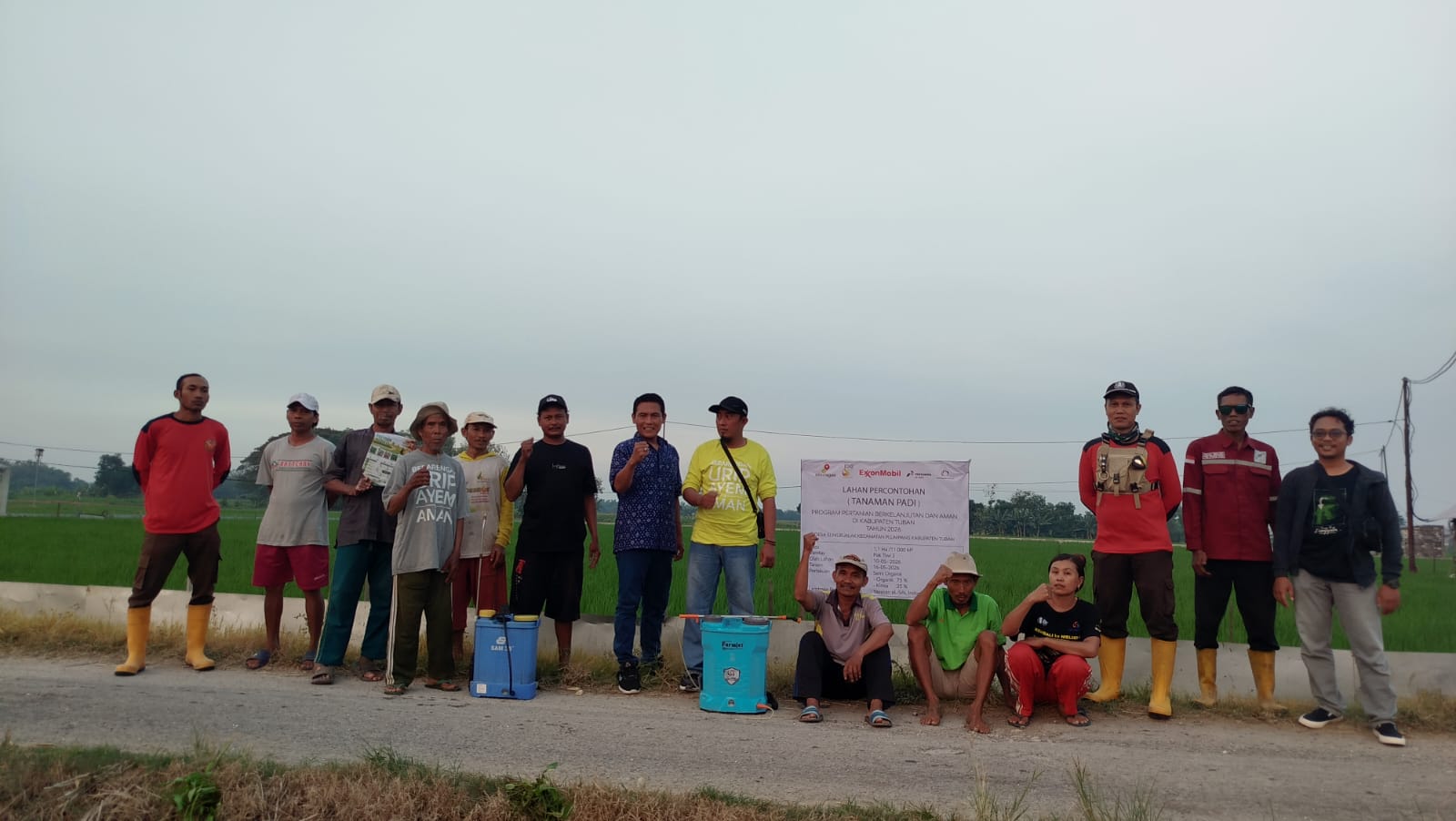 Foto bersama Peserta dan Tim eL-SAL pada Acara Tuntas Tani
